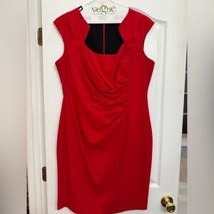 Calvin Klein Red Cocktail Dress